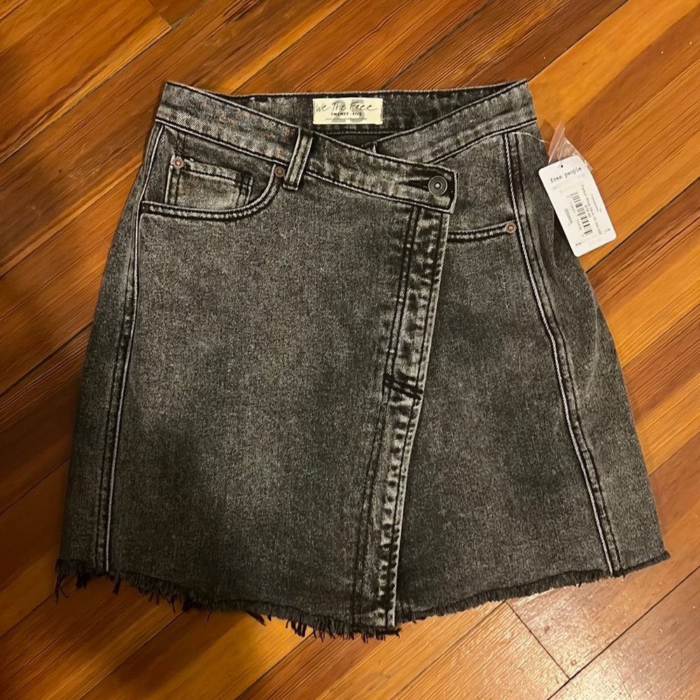 Free people wrap skirt
